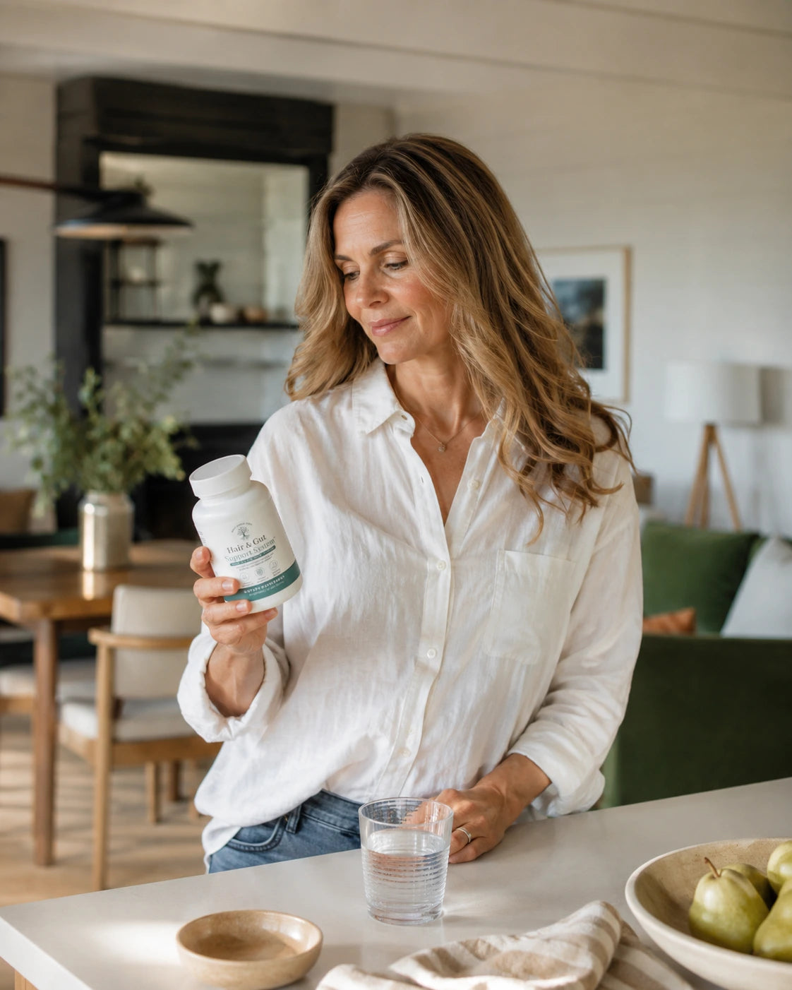 GLP-1 Hair & Gut Defense System Supplement Facts
