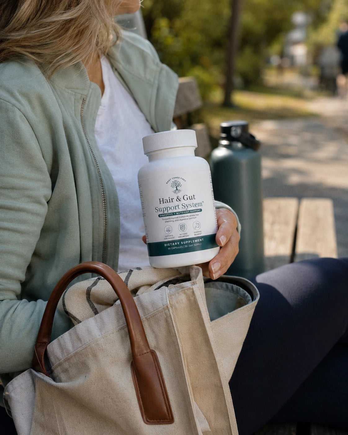GLP-1 Hair & Gut Defense System 90-day routine